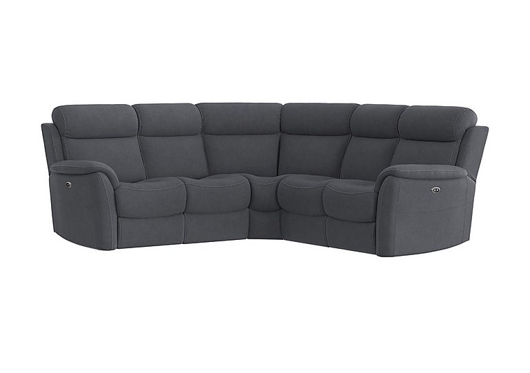 Relax Station Revive Fabric Manual Recliner Corner Sofa