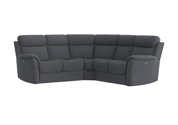 Relax Station Revive Fabric Power Recliner Corner Sofa | Bed Sava