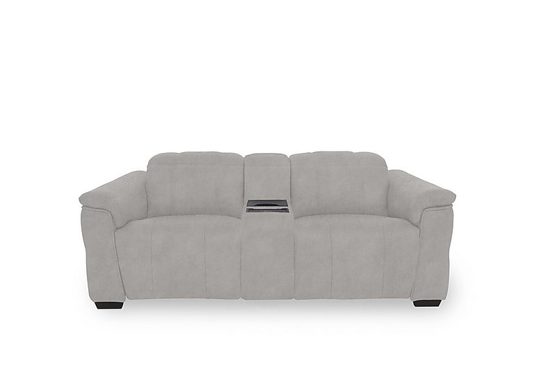 Inca Fabric 2 Seater Power Recliner Sofa with Power Headrests and Fridge Console