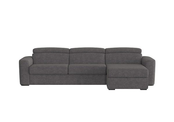 Infinity Fabric Right Hand Facing Corner Chaise Sofa with Storage | Bed Sava