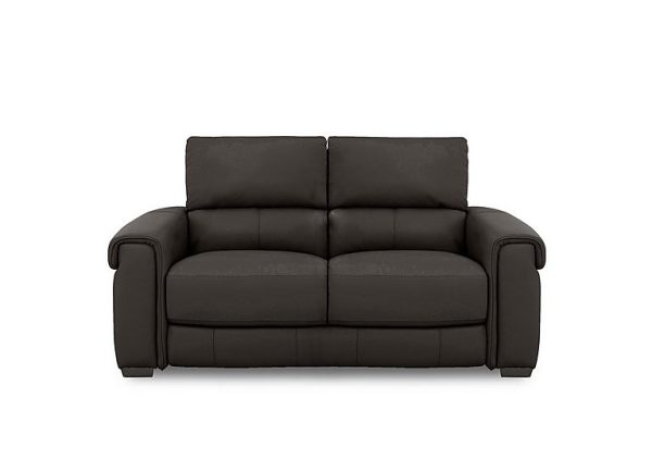 Nixon HW Leather 2 Seater Sofa | Bed Sava