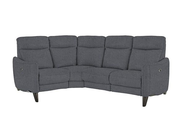 Compact Collection Petit Fabric Left Hand Facing Corner Sofa | Bed Sava