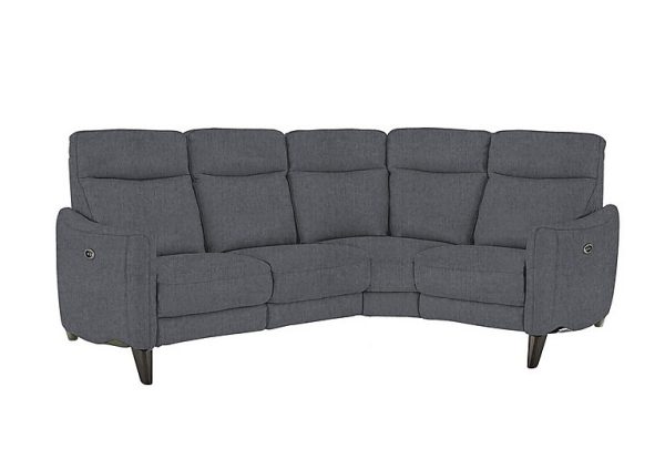 Compact Collection Petit Fabric Right Hand Facing Corner Sofa | Bed Sava