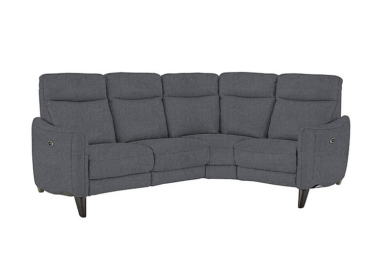 Compact Collection Petit Fabric Power Recliner Right Hand Facing Corner Sofa