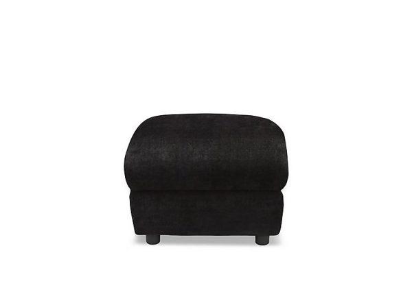 Raven Fabric Footstool | Bed Sava