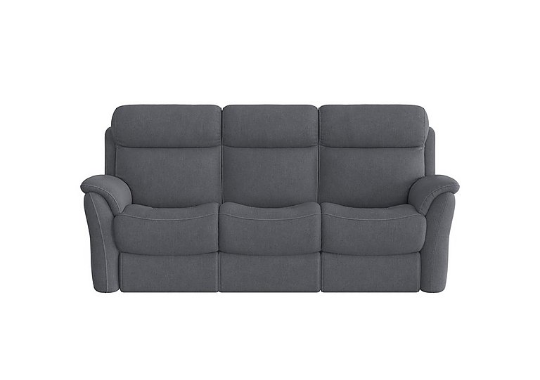Relax Station Revive 3 Seater Fabric Manual Recliner Sofa
