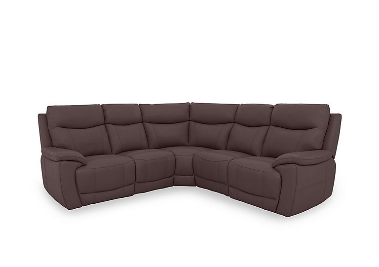 Sloane Leather Large Power Recliner Corner Sofa