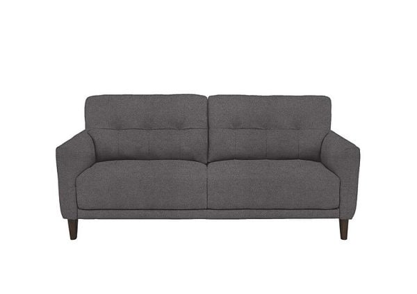 Uno Fabric 3 Seater Sofa | Bed Sava