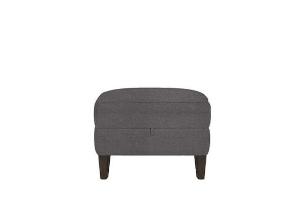 Uno Fabric Storage Footstool | Bed Sava