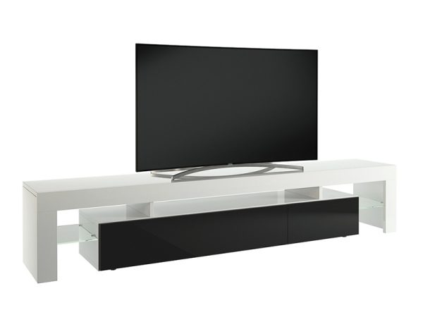 GFW Peru Large TV Unit  Black Furniture | Bed Sava