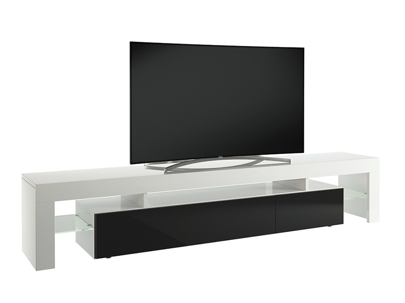 GFW Peru Large TV Unit - Black Furniture