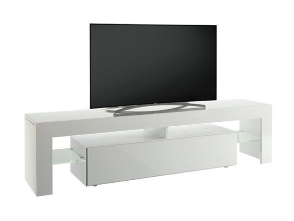 GFW Peru Large TV Unit  White Furniture | Bed Sava