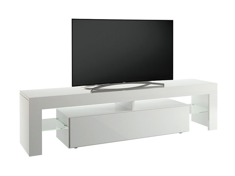 GFW Peru Large TV Unit - White Furniture