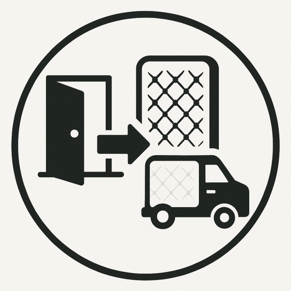 Mattress Delivery Option 3 Setup in Room of Choice and Removal of Packaging | Bed Sava