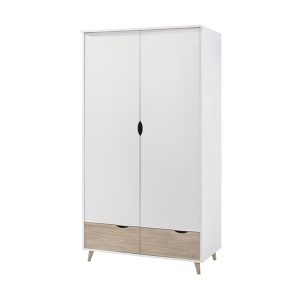 LPD Furniture Amsterdam 2 Door Wardrobe | Bed Sava