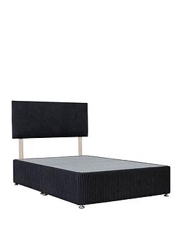 Airsprung Jumbo Cord Divan Base Only (Headboard Not Included)