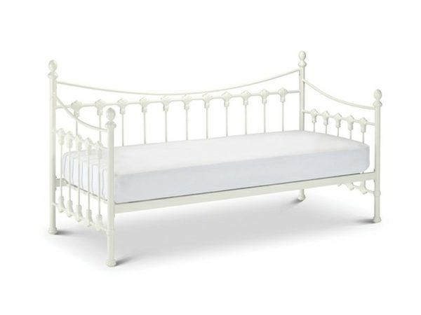 Julian Bowen Versailles Daybed Single White Guest Bed | Bed Sava