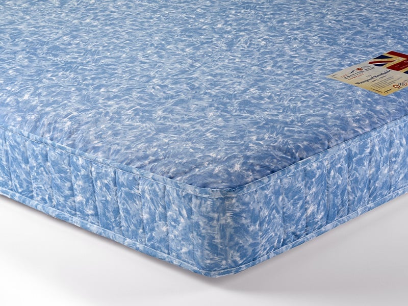 British Bed Company Contract Waterproof Breathable Small Single Mattress