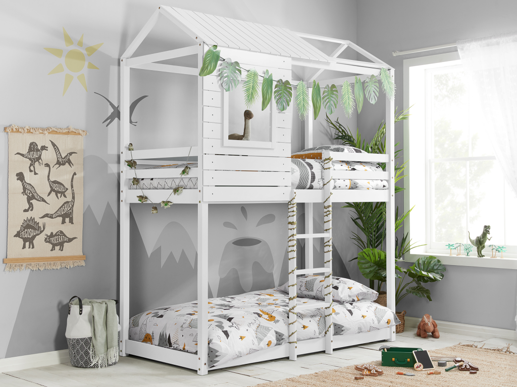 Birlea Adventure Bunk Bed White Bunk Bed | Bed Sava