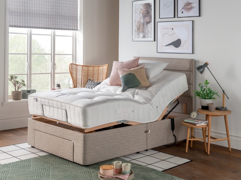 MiBed Asher 1200 Electric Bed 4' x 6'6" Custom Size Mattress Only Electric Bed