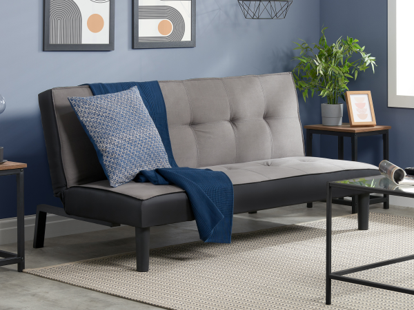 Birlea Aurora Grey Sofa Bed | Bed Sava