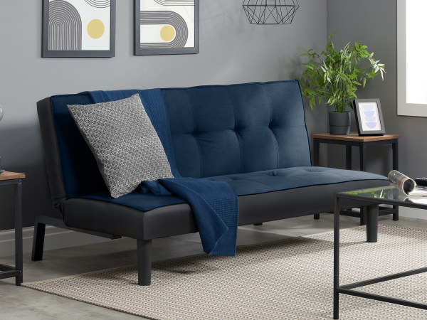 Birlea Aurora Blue Sofa Bed | Bed Sava