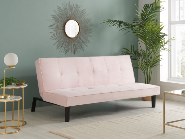 Birlea Aurora Pink Sofa Bed | Bed Sava