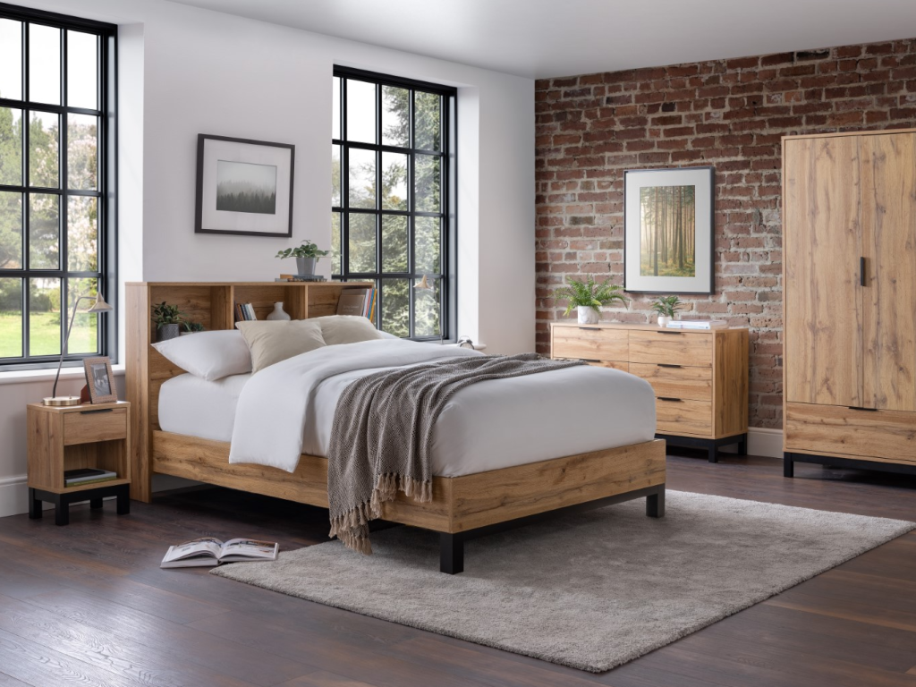 Julian Bowen Bali King Size Wooden Bed