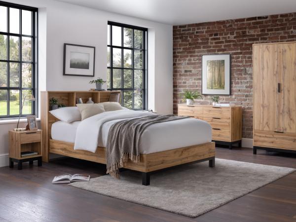 Julian Bowen Bali King Size Wooden Bed | Bed Sava