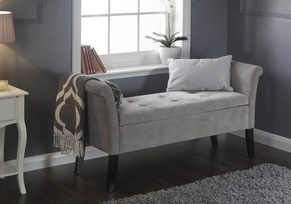 GFW Balmoral Window Seat Silver | Bed Sava