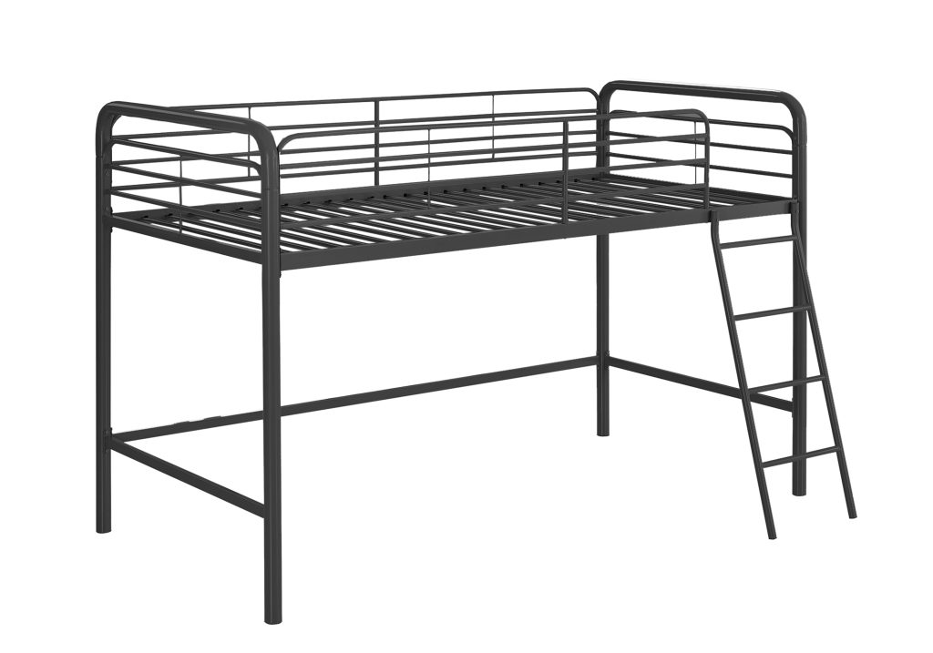 Dorel Metal Mid Sleeper-Black