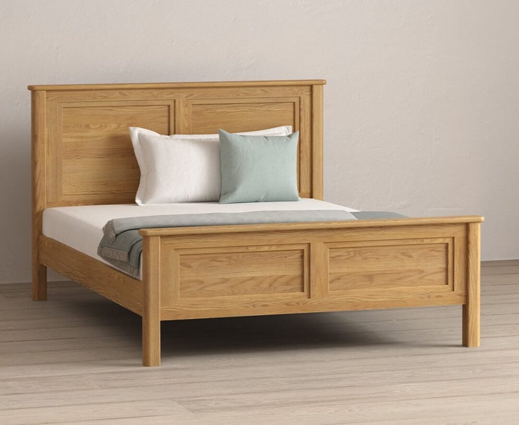 Cambridge Solid Oak Kingsize Bed