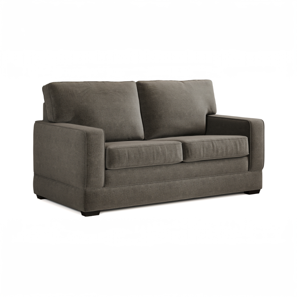 Jay Be® Urban Sofa Bed with e Pocket™ Mattress  Two seater Brushed Twill Pewter | Bed Sava