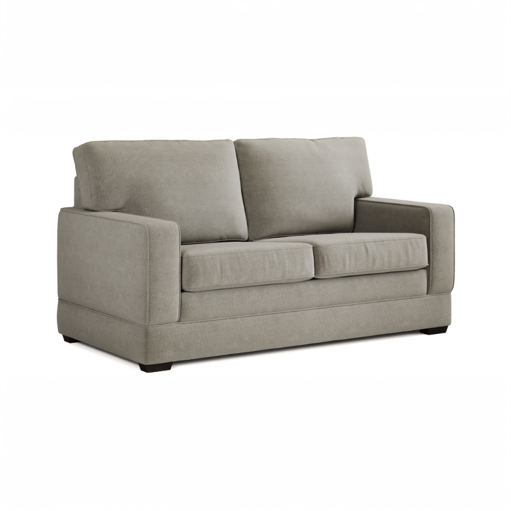 Jay Be® Urban Sofa Bed with e Pocket™ Mattress  Two seater Brushed Twill Smoke | Bed Sava