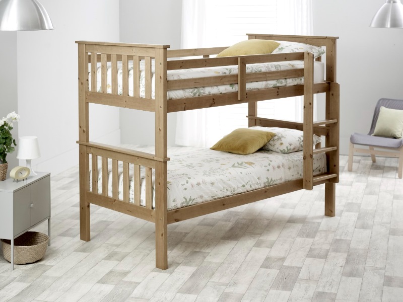 Bedmaster Carra Bunk Bed Single Pine Bunk Bed | Bed Sava
