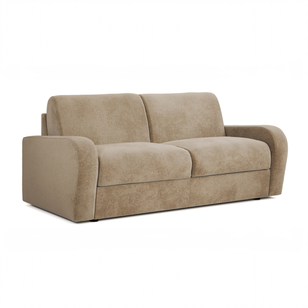 Jay Be® Deco Sofa Bed with e Sprung™ Mattress  Three seater Cosy Chenille Dreamy | Bed Sava