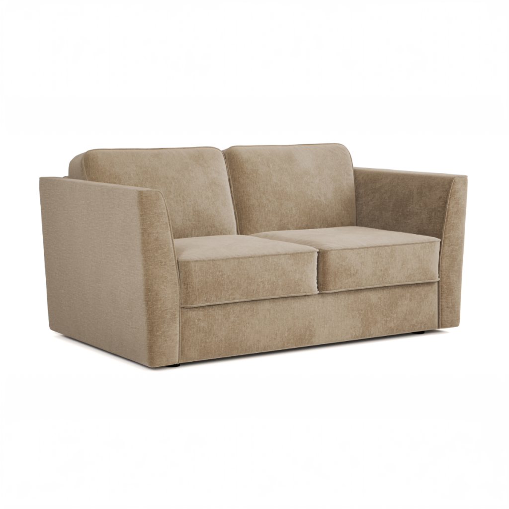 Jay Be® Elegance Sofa Bed with e Sprung™ Mattress  Two seater Cosy Chenille Dreamy | Bed Sava