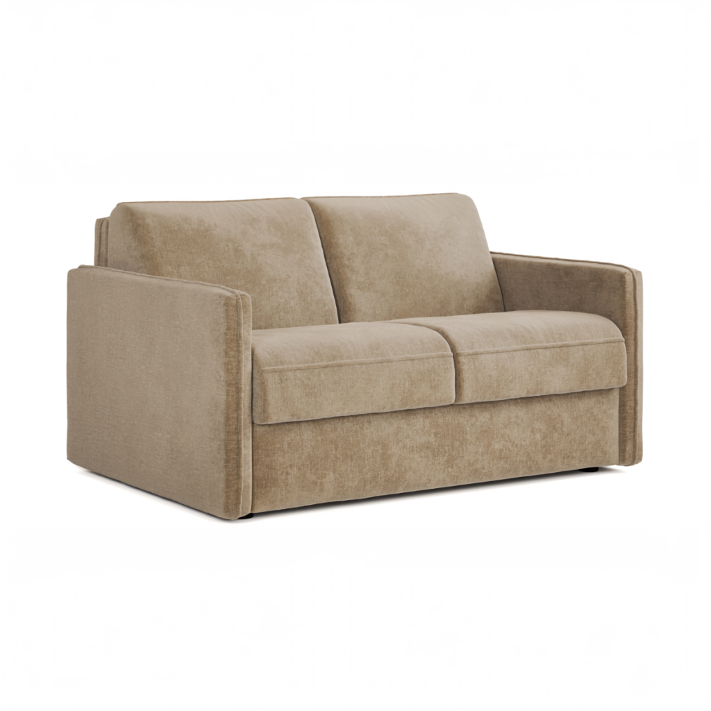 Jay Be® Slim Sofa Bed with e Sprung™ Mattress  Two seater Cosy Chenille Dreamy | Bed Sava