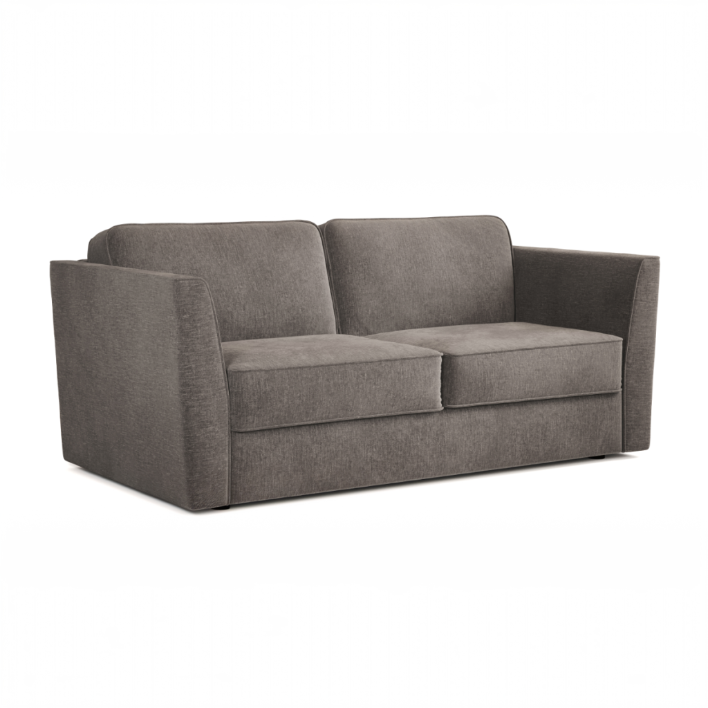 Jay Be® Elegance Sofa Bed with e Sprung™ Mattress  Three seater Cosy Chenille Sketch | Bed Sava