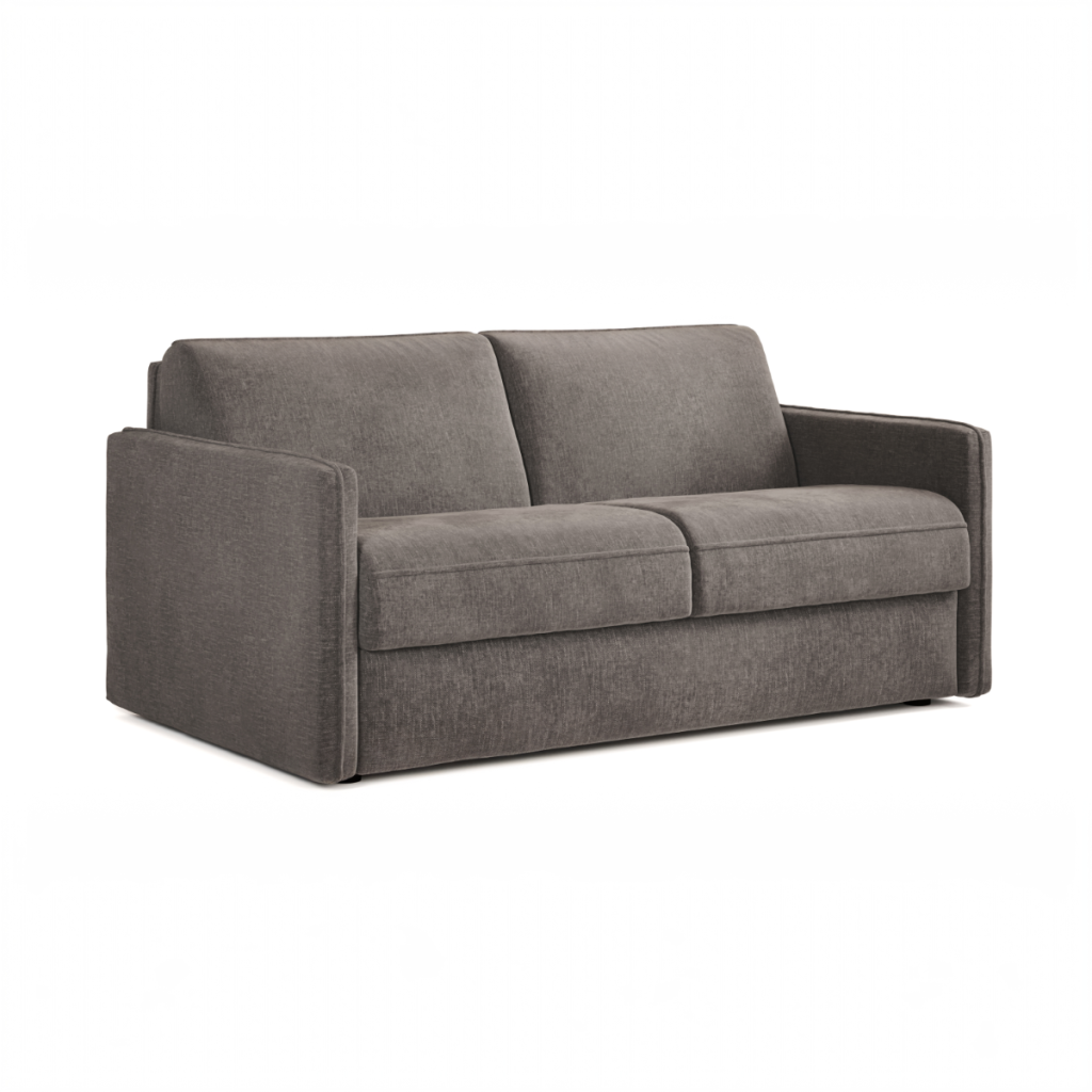 Jay Be® Slim Sofa Bed with e Sprung™ Mattress  Three seater Cosy Chenille Sketch | Bed Sava