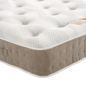 British Bed Company Cotton Pocket 1200 Chenille 6 x 69 Custom Size Mattress | Bed Sava