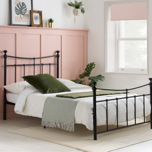 Birlea Emily Single Black Metal Bed | Bed Sava