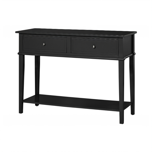 Dorel Franklin Console Table Black | Bed Sava
