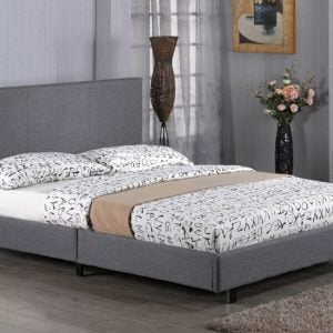 Heartlands Furniture Fusion Grey Fabric Single Fabric Bed | Bed Sava