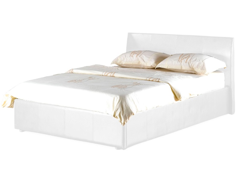 Heartlands Furniture Fusion Storage Bed Faux Leather King Size White Faux Leather Ottoman Bed
