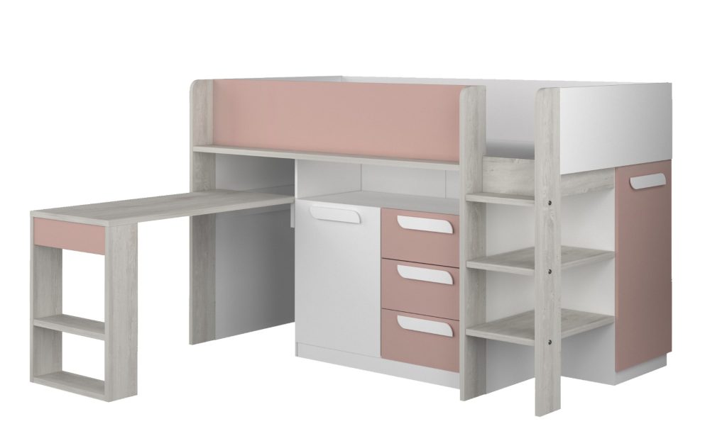 Trasman Kids Girona Mid Sleeper Pink