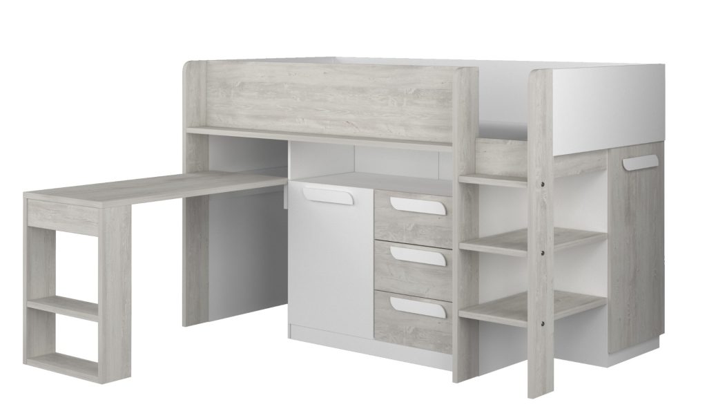 Trasman Kids Girona Mid Sleeper White
