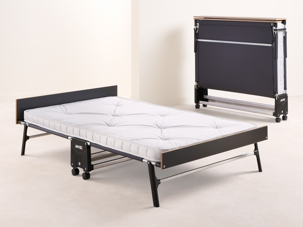 Jay Be GP120 Grand Folding Bed with e-Pocket Tufted Mattress Small Double Folding Bed