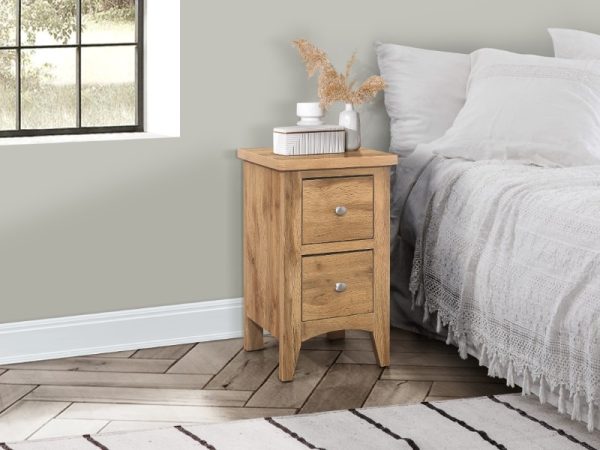 Birlea Hampstead 2 Drawer Bedside Bedside Chest | Bed Sava