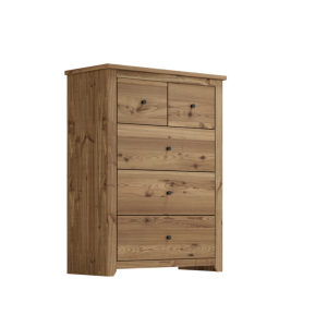 LPD Furniture Havana 3 plus 2 Drawer Pine Drawer Chest | Bed Sava